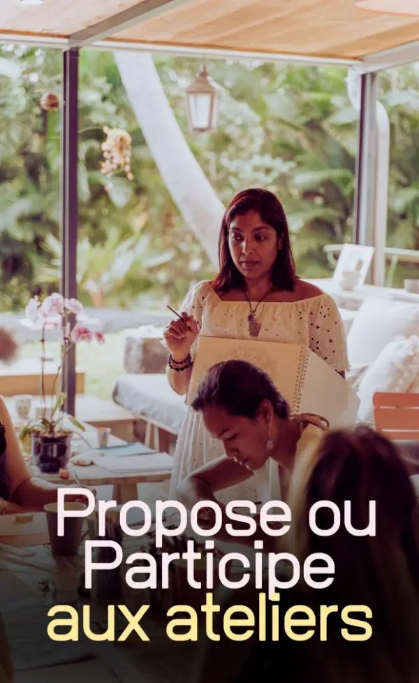 Propose ou participe aux ateliers