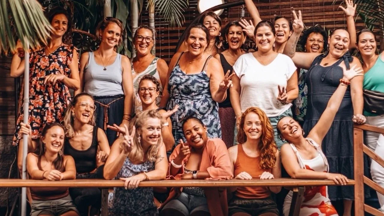 Les femmes du club Runwives réunies autour d’un moment de partage